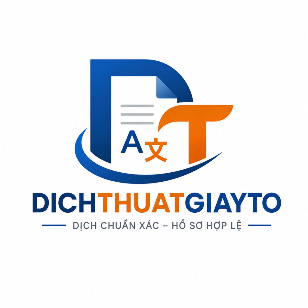 Dịch Thuật Giấy Tờ
